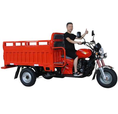 China Cargo 150cc 200cc Wind Cooled Motor Motorized Cargo Tricycle For Africa Market for sale