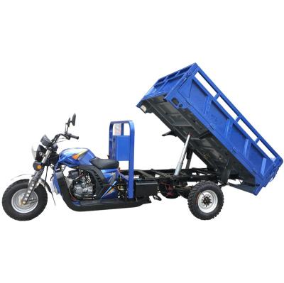 China Cargo Cargo Tricycle Three Wheel Motorcycle Loader With Self Unloading Model ZX-4 for sale