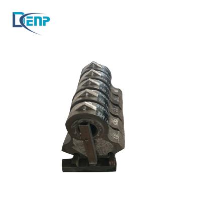 China Factory Stone Metal Shredder Grinder Wear Parts Shredder Hammer Mining Casting Parts for sale