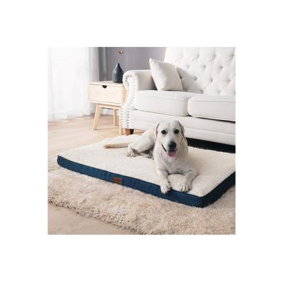 China Competitive Price Leisure Design Breathable Soft Comfortable Size Color Color Cats Dogs Customizable Pet Mat Bed for sale