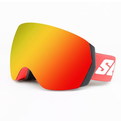 China Fashion/Retro/Vintage New Arrival Snowboard Shield Glasses Ski Sunglasses Custom Snowboard Glass Snow Skiing for sale