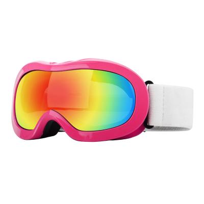 China Fashion/Outdoor Children Ski Goggles Children Kids Retro/Vintage Ski Sports Hd Enhanced Lenses for sale