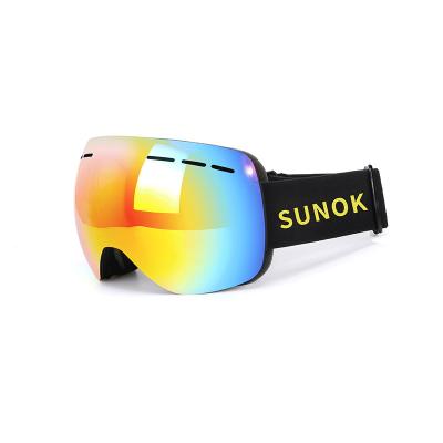 China Fashion/Magnet Retro/Vintage Spherical Mirror Lens Ski Goggles Custom Ski Snowboard Goggles for sale