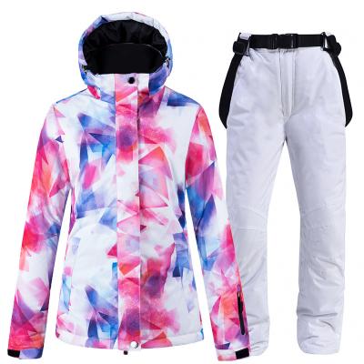 China Custom XUNJI Brand Waterproof Outdoor Sport Snow Ski Clothing Men's Winter S Set Woman for sale