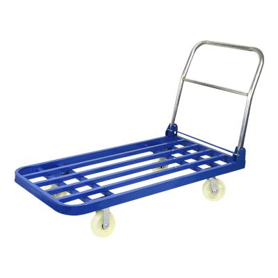 China Warehouse Workshop Storage Small Tube Trolley Iron Wear-Resistant Square Dish Trolley Rolling Wheels Traction Load Casters for sale