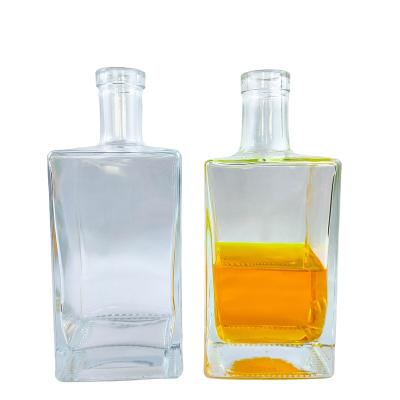 China High Quality Brandy Brandy Bottle 700Ml 750Ml Brandy Bottle Manufacturers Brandy Bottle With Beverage Cross for sale