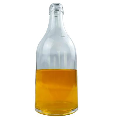 China Beverage White Wine Glass Bottles Brandy Luxury Glass Bottle Wine Empty Glass Bottle for sale