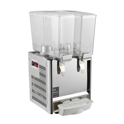 China Commercial Electric Stainless Steel Housing+Plastic Tank Restaurant Juice Dispenser Cooler For Sale for sale