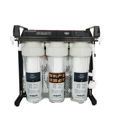 China Commercial Hotels 500GPD Reverse Osmosis Purifier 5 Stages RO Water Filter System for sale