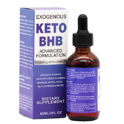 China immune & Anti-Fatigue Private Label OEM Customized Logo Fat Burner Weight Loss Slimming Diet Oil Keto Liquid Diet Drops For Men And Women for sale