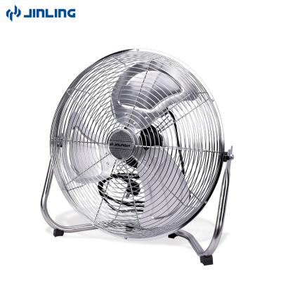 China Comercial Adjustable Metal Gear Metal Floor Fan 20in High Industrial 3 Speeds for sale