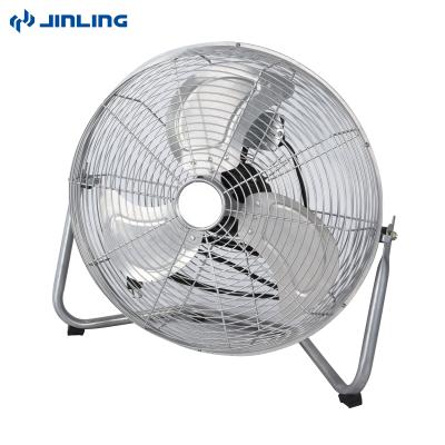 China JINLING Outdoor High Speed ​​Metal 12 Speed ​​Industrial Portable 14 16 18 20in Floor Fan 120 220V Air Cooling for sale