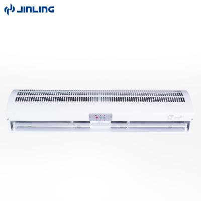 China Hotels Cross Flow Tubular Type 90 120 150cm One Metal Motor Commercial Slim Industrial Air Curtain With Remote for sale