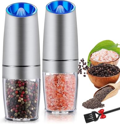 China Viable instruments a black electric manual kitchen pepper and salt grinder for sale