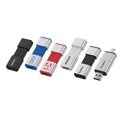 China New cheap type-c usb 3.0 otg 16gb 32gb 64gb 128gb pen drive usb Metal+Plastic otg flash drive for sale