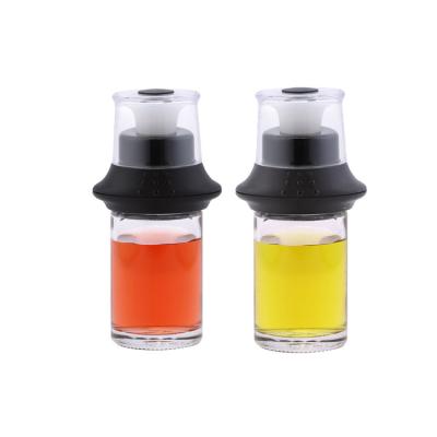 China 100ml Olive Oil Bottle With Oil And Vinegar Glass Bottle Kitchen Freshness Preservation Amazon Hot Sales for sale