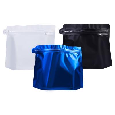 China Wholesale Flat Bottom Coffee Zipl Dock Bag Food Packaging Moisture Proof Bags With Valve Packing Coffee Bag for sale