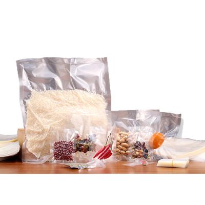 China New Design Factory Wholesale Stocked Food Grade Vacuum Food Vacuum Sealer Bag Food Grade Embossing Bag for sale