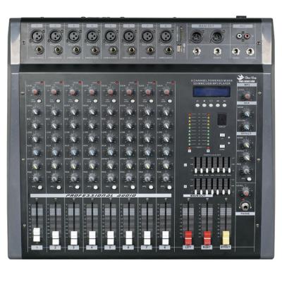 China cheap price 16 with usb, sd board PMX608D power mixer for sale