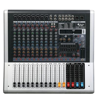 China 16/99 Factory supplyPower Audio Amplifier Mixer Powered Display Console for sale