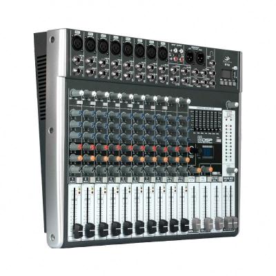 China New Design Power Mixer Console Professional Mixer Sound E12 for sale