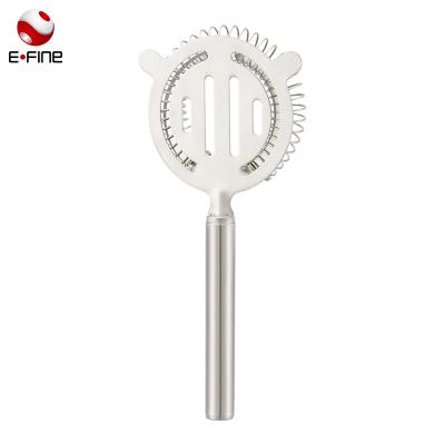 China Sustainable Stainless Steel Cocktail Strainer For Bar And Home for sale