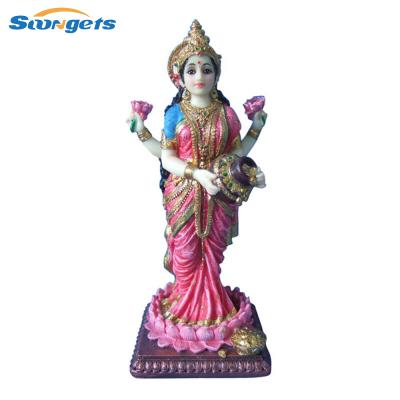 China Hindu God Laxmi Religion Hot Sale Item India Resin Statue for sale