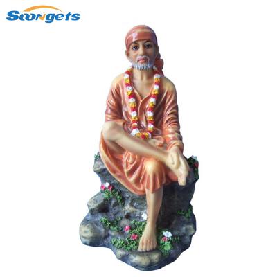 China Hot Sale Africa Resin Religion Item Hindu God Sai Baba Statue for sale