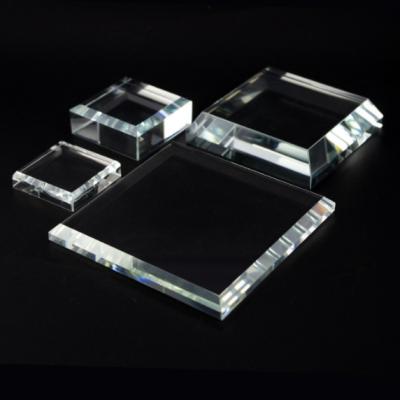 China Europe hot sale good quality plastic glass base for crystal gifts for sale