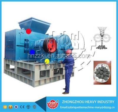 China Make To Coke Powder To Briquettes Low Price High Capacity Roller Coal Briquetting Machine for sale