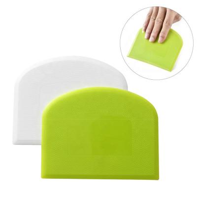 China Sustainable Universal Kitchen Dough Cutter Bench Scraper for sale