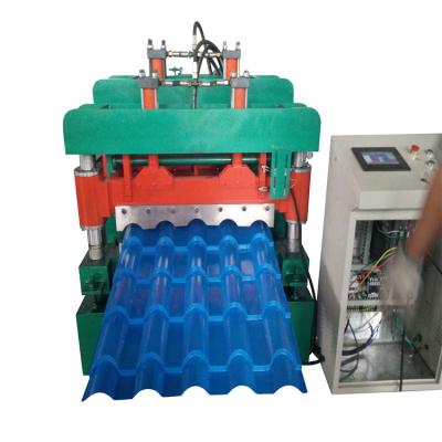 China Building Material Stores Low Price Customized Width Corrugated Tile Forming Machine for sale