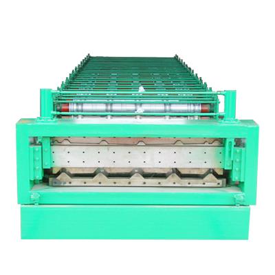 China Best WALL Shed Roof Sheet Roof Panel Double Layer Roll Forming Machine for sale