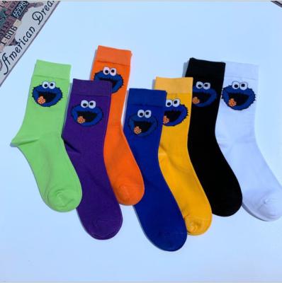 China Antibacterial Design Sock Hip Hop Sock Character Cotton Women Kids Casual Cartoon Socks for sale