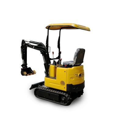 China Construction Digging 1 Ton Mini Excavator Small Digger Crawler Excavator For Sale for sale