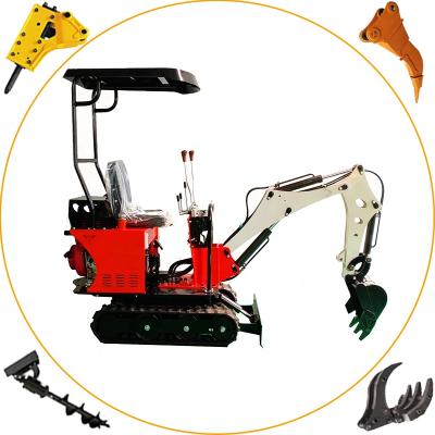 China Low Price Mini Excavator Equipment 800kg Mini Excavator With Digging Machinery for sale