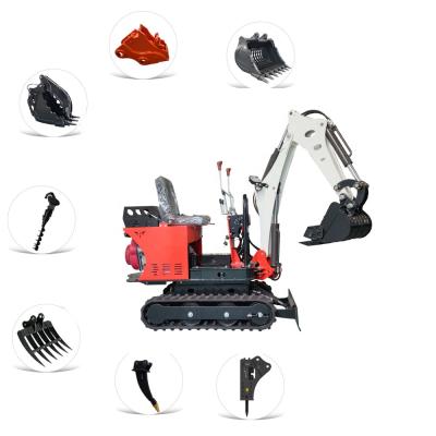 China TW08 0.8 Ton Mini Small Excavator 0.8 Ton Mini Hydraulic Crawler Excavator For Garden Uses for sale