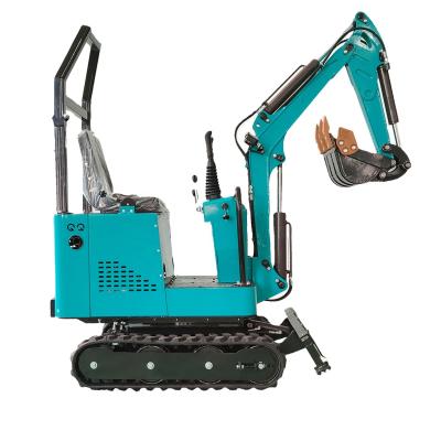 China Building Material Stores 1000kg 1 Ton Hydraulic Mini Small Crawler Excavators With Euro 5 Engine 120 Degree Deflection Doom for sale