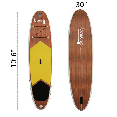 China Surf Board Decoration Unisex Wooden Body Boards For Air Board Surfing Surfer for sale