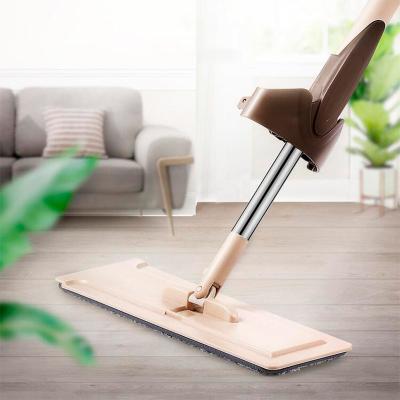 China Sustainable Hand Free Squeeze Floor Magic Brooms for sale