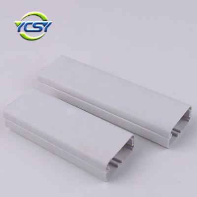 China PVC Protection PVC Electrical Cable Trunking Files PVC Trunking for sale