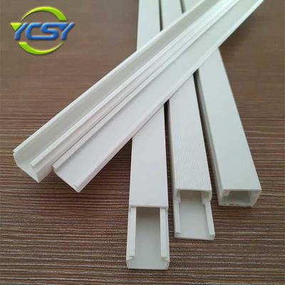 China PVC PVC Cable Trunking Price List for sale