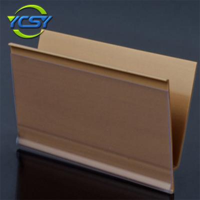 China Durable, Firm Plastic Shelf Line Label Holder Is Easy To Install And for sale