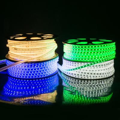 China LANDSCAPE tira led flexible 220v rgb 110v rgbw high voltage led strip roll for sale