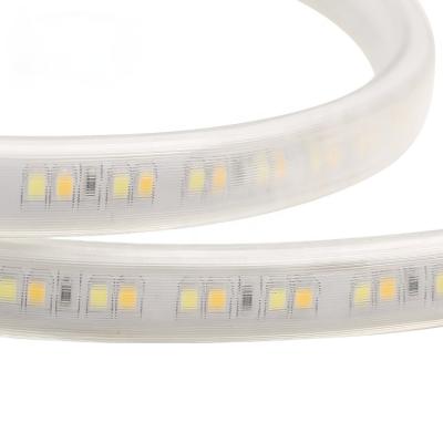 China Easy Installation Flexible Outdoor Light SMD 2835 Warm White Neutral Waterproof AC IP65 110V 220V 13W Led Strip for sale