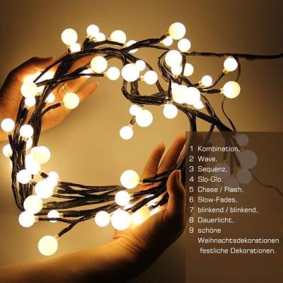 China String Rattan Lights Modern Home Decorative LED Lighting Globe Ball Vines Tree Rattan Branch Garland String Light for sale