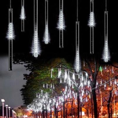 China Meteor Shower Rain LED String Lights 30/50cm Meteor Shower Rain LED String Lights for Christmas Party Garland Decor Xmas Garden Patio Holiday In/Outdoor for sale