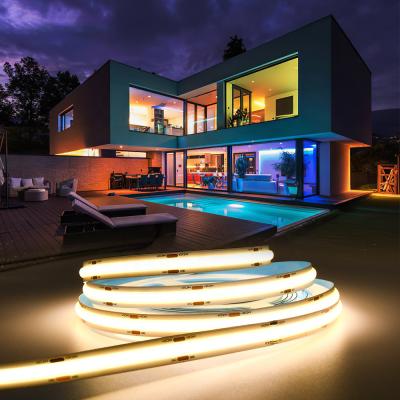 China Residential COB Led Strip Light DC12/24V COB Lights Flexible Led Strip Lights For Home for sale