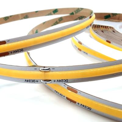 China Residential 24v COB Led Strip Light Custom Cuttable Flexible 12v Smd 2835 Outdoor Waterproof 5m Led Strip Light for sale