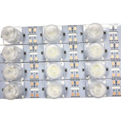 China Other side emitting DC 12V led strip light 100cm 18leds SMD3030 24W led back light lens for light box for sale